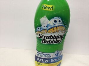 Scrubbing Bubbles Extend-a-Clean Active Scrub Cream Cleanser CITRUS 24 oz NEW