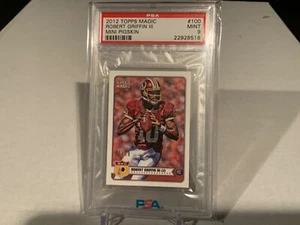 2012 Topps Magic #100 Robert Griffin III RG3 RC Rookie PIGSKIN /50 PSA 9 RARE! - Picture 1 of 2