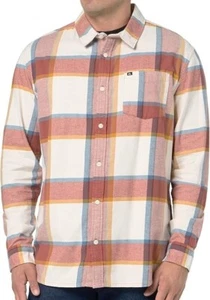 QUIKSILVER BROOKS Men's Flannel Shirt - WDW9 - Large - NWT - Picture 1 of 2
