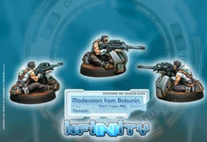 Corvus Belli Infinity Nomad Nomads Moderador Moderadores Francotirador Fuera de Stock Bakunin Nuevo en Caja - Imagen 1 de 1