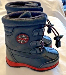 KHOMBU KLEINE JUNGEN SCHNEESTIEFEL / GR. 7 M / SEHR SCHÖNER GEPFLEGTER ZUSTAND - Bild 1 von 6