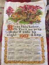 1967 Calendar Fabric