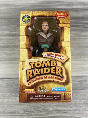 Toyfare Exclusive Lara Croft: Tomb Raider Figure w/ Bomber Jacket by Playmates Cover