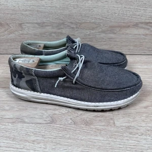 Hey Dude Men's Size 9 Sand Dune Camo Wally Stretch Casual Slip On Shoes AJ-1583 - Picture 1 of 10