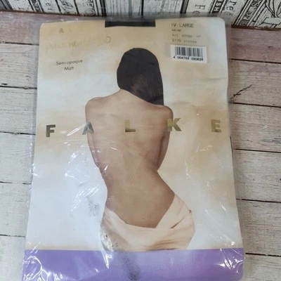 Medias opacas Falke Pure Matt 50 negras grandes 44-46 Brenda Foto 1 de 4