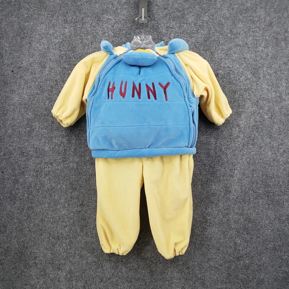 Disney Store Hunny Pot Disfraz Bebé 18-24 Meses Azul Winnie the Pooh Peluche Suave Foto 1 de 4