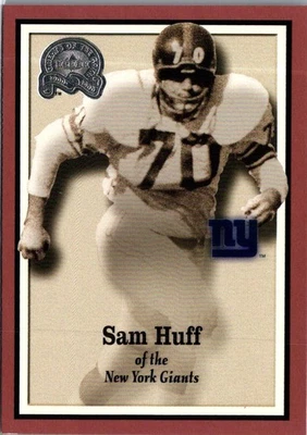 2000 Fleer Greats of the Game #77 Sam Huff - Image 1 of 2