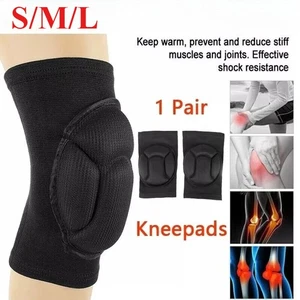 1 Pair Professional Knee Pads Construction Comfort Leg Protectors Work Safety - Picture 1 of 13