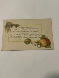 Postal de felicidad en el día de Acción de Gracias - Imagen 1 de 2