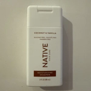 NATIVES FEUCHTIGKEITSSPENDENDES SHAMPOO KOKOSNUSS & VANILLE sulfatfrei 3 Oz. - Bild 1 von 2