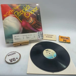 People's Choice- We Got The Rhythm  VG+/VG  Ultrasonic Clean 1976 - Picture 1 of 3