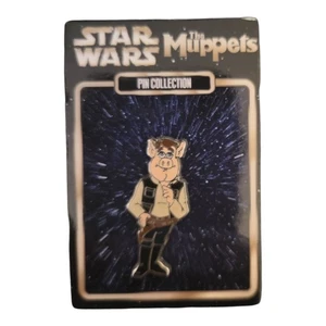 2010 Disney Mystery Pin Star Wars Muppets Link Hogthrob als Han Solo - Bild 1 von 2