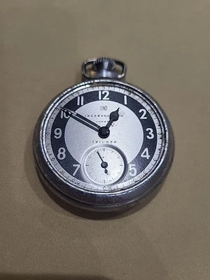 Vintage Ingersoll Triumph Pocket Watch Spares And Repairs - Image 1 of 4