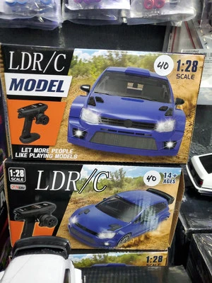 LDRC 1/28 RC Race Vehicle 4WD Drifting Car Toy Model LD2801 USA Shipped Blue  - Image 1 of 4