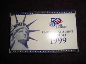 1999 S United States Mint clad proof set w/OGP - Picture 1 of 3