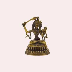 Estatua budista tibetana Manjushree - 9,5'H - Imagen 1 de 3