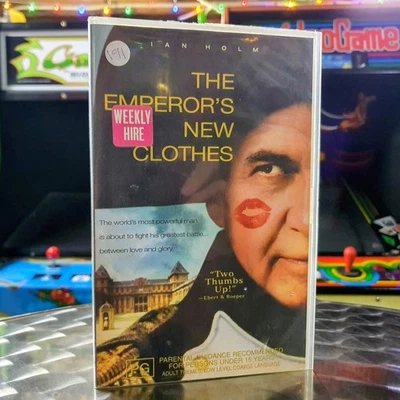 The Emperor's New Clothes (2001) Ian Holm - VHS Movie Big Box Ex Rental RARE - Image 1 of 4