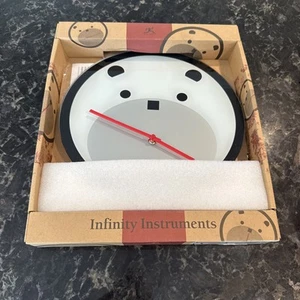 12” Round Bear Face Wall Clock Infinity Instruments - Picture 1 of 5