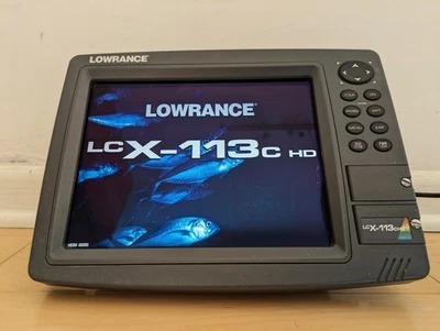 Lowrance LCX-113CHD Fish Finder 10" Color Display - Image 1 of 4
