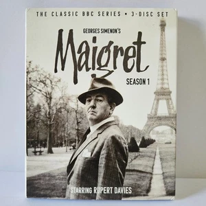 Maigret: Season 1 (Blu-ray, 1960) Region A - US Import - VGC with Slip Cover - Picture 1 of 17