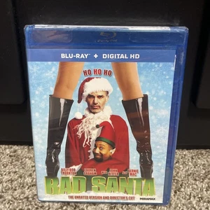 Bad Santa Blu Ray + Digital Movie 2003 Christmas New Sealed - Picture 1 of 3