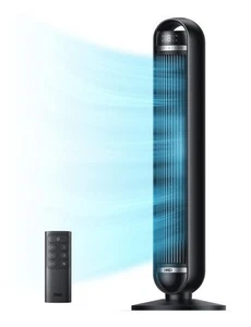 Dreo Tower Fan NEW BOXED 36" standing floor fan & remote 4 speed oscillating - Picture 1 of 7