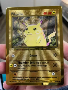Pokemon - Pikachu - 58/102 (Celebrations Metal Card) 58 NM - Picture 1 of 2