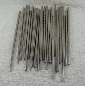 Edelstahl Metall Essstäbchen Menge 13 Sets Silber 9 Zoll - Bild 1 von 2