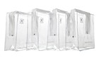 4 x Airport Approved Clear Travel Toiletry Bag Security Hand Luggage Liquids UK