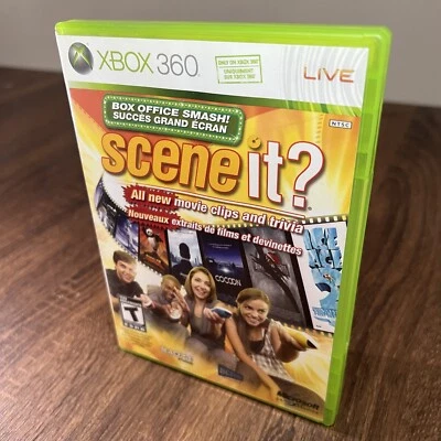 Scene It : Box Office Smash - Xbox 360 - 2008 - Complete - Tested - CIB - Image 1 of 4