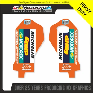 KTM SX 50 65 2019 - 2023 UNTERE GABEL GRAFIK AUFKLEBER AUFKLEBER MOTOCROSS MX - Bild 1 von 1