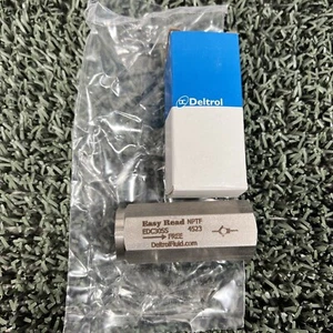 EDC30SS DELTROL. HYDRAULIC VALVE, INLINE CHECK VALVE, 1/2" NPTF, 12GPM (#116) - Picture 1 of 4