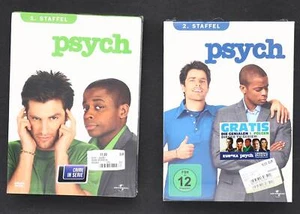 PSYCH Staffel 1+2 Sammlung DVD Serie Krimi Detektiv Komödie OVP - Bild 1 von 3