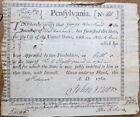 Revolutionary War 1780 'Horse Bond' / Appraisal Certificate - New Hanover, PA