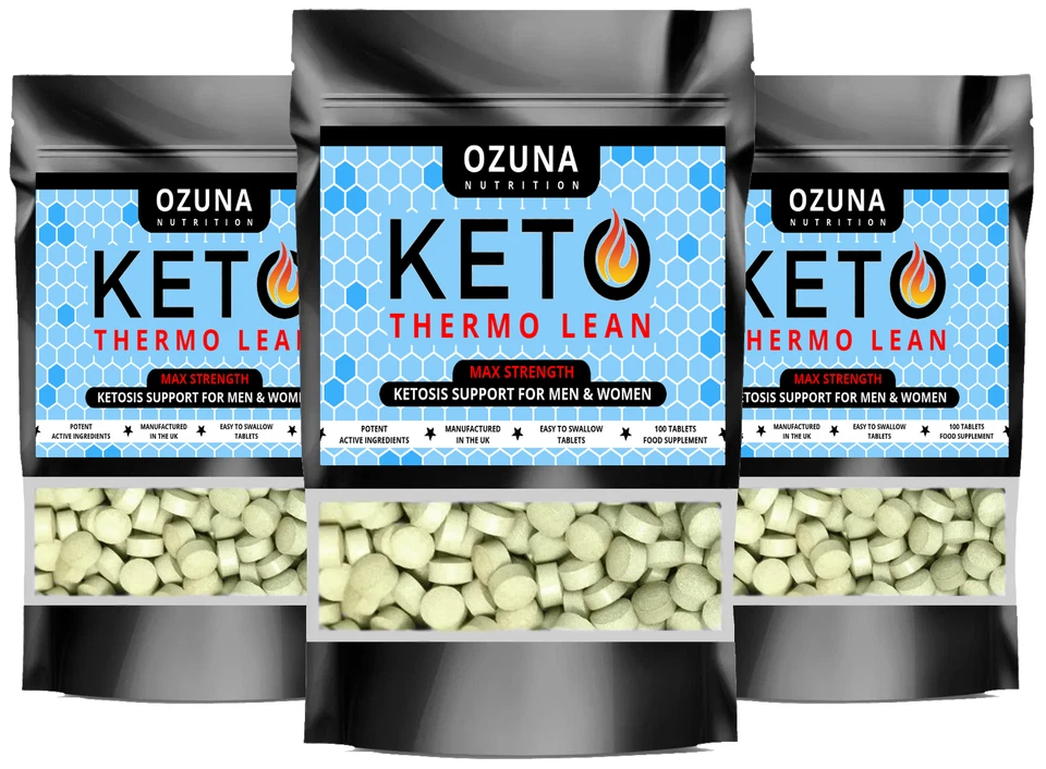 OZUNA NUTRITION STRONGEST KETO DIET PILLS FAST WEIGHT LOSS KETOSIS FAT BURNER SLIMMING 100 TABS