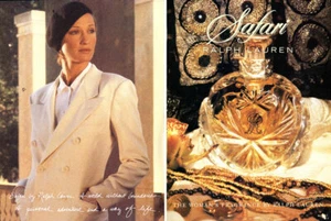 1993 Ralph Lauren Kim Nye Safari Boundaries 2 páginas anuncio de revista - Imagen 1 de 1