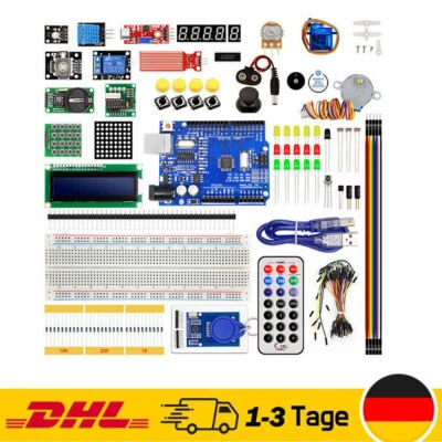 UNO R3 Starter Kit kompatibel mit Arduino IDE Elektronik Projekt Einsteigerset - Bild 1 von 4
