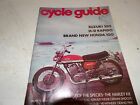 August 1970 Cycle Guide Magazine Suzuki T350