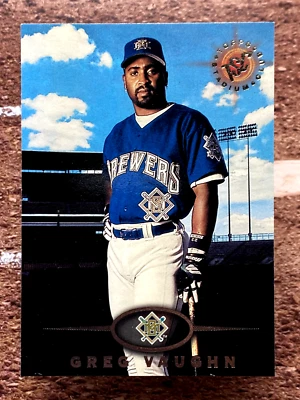 1995 Topps Stadium Club Greg Vaughn #423 - Image 1 of 2