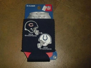 Super Bowl XLI 41 soporte de cerveza acogedor enfriador pop Indianapolis Colts Superbowl NUEVO - Imagen 1 de 1