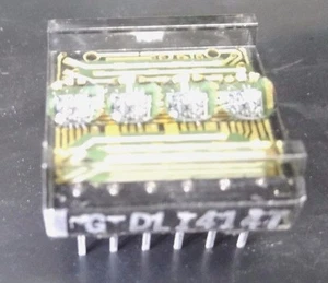 LITRONIX DL1414T 4 digit intelligent  LED  Display DL1414 - Picture 1 of 4