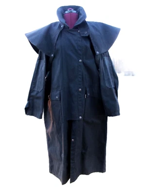 KAKADU Traders Australia Jacket Mens M Long Coat Oilskin Waxed Cotton - Image 1 of 4