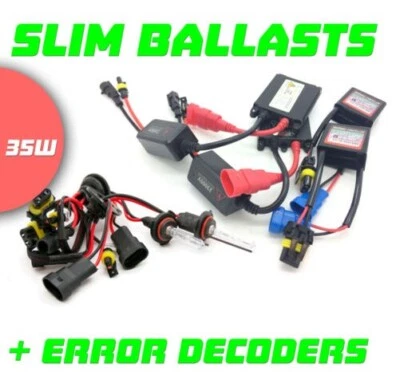 9005 Hb3 Xenon Hid Conversion Kit Set Pair Spare Part Replacement Budget Canbus - Image 1 of 3