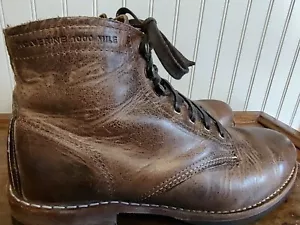 Botas de cuero Wolverine 1000 Mile para hombre talla 10 - Imagen 1 de 7