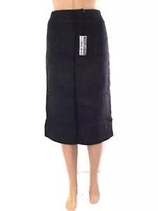 Argonne Gonna Longuette Da Donna Grigio Taglia 44 In Lana Mohair Foderata Moda - Picture 1 of 12