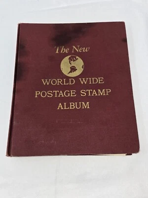 ВИНТАЖНЫЙ АЛЬБОМ НОВЫХ МИРОВЫХ ПОЧТОВЫХ МАРОК 1964 МИНКУС 130 МАРОК - Изображение 1 из 4