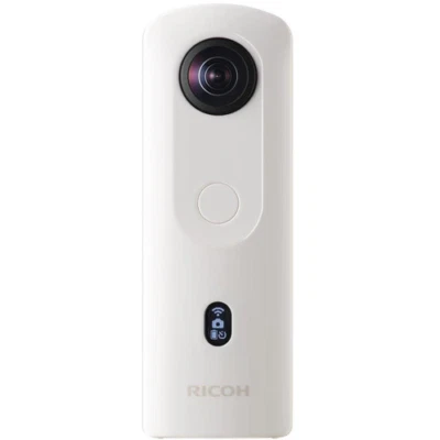 Ricoh THETA SC2 4K 360 Spherical VR Camera in White (UK Stock) - Image 1 of 4