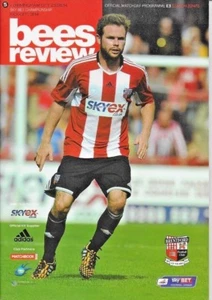 Brentford gegen Birmingham - Programm - 23. August 2014 - UK PORTOFREI - Bild 1 von 1