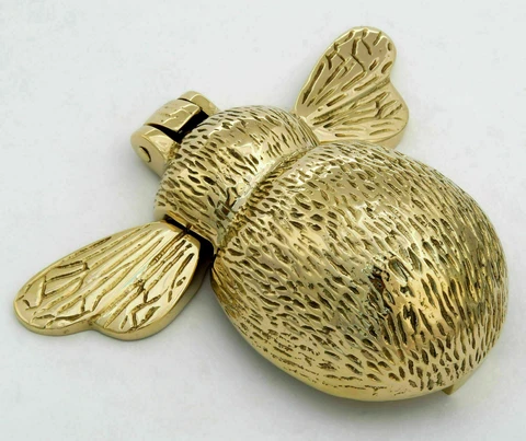 Vintage Look Solid Brass Knob Bee Door Decorative & Designer Best Gift Item New Cover