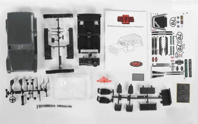 RC4WD Z-B0125 Black Rock Karosserie Set für 1/18 Gelande II - Bild 1 von 2
